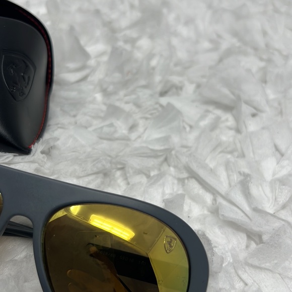 RAY BAN RB4310M SCUDERIA FERRARI COLLECTION MEN’S 58-16-140 Made In Italy - Picture 3 of 12